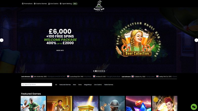 Best magic win in United Kingdom